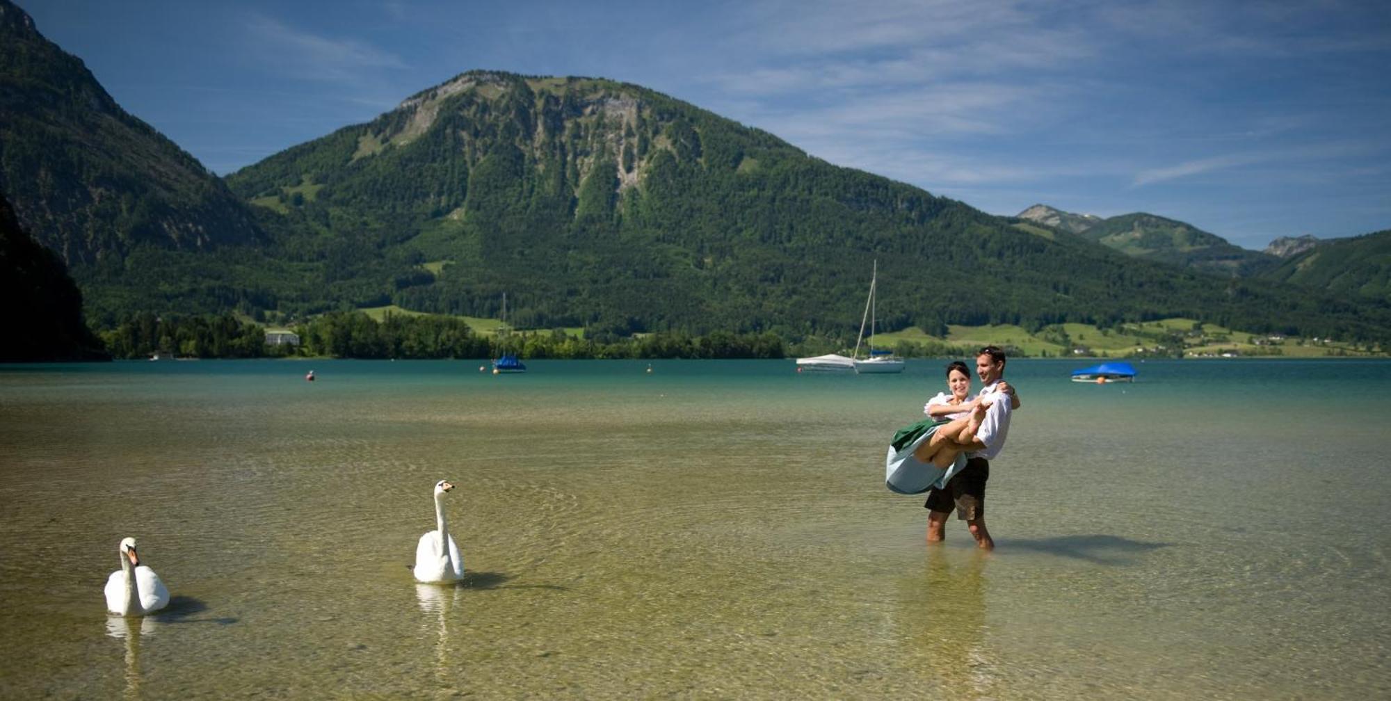 Hotel Buerglstein Saint Wolfgang Dış mekan fotoğraf